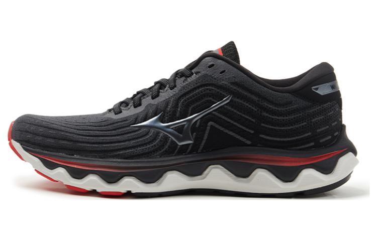 Mizuno Wave Horizon 6 'Black Grey Red'