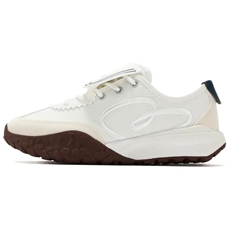 361° Life Collection Abrasion Resistant Breathable Low Top Casual Shoes Women's Feather White Ink Blue