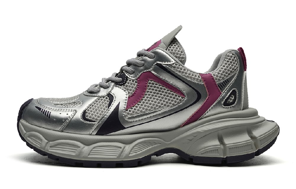 EBLAN Low Top Chunky Sneakers Women's Purple
