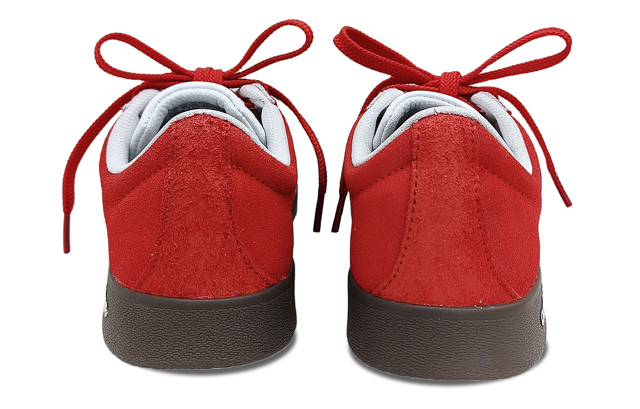 Adidas Neo VL Court Lifestyle Abrasion Resistant, Lightweight, And Breathable Low Top Skateboard Shoes Unisex Red White купить в интернет-магазине Yoocart с быстрой доставкой по России.