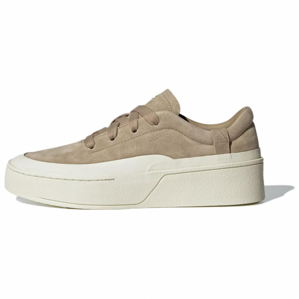Adidas Labcourt Anti-Slip Wear-Resistant Low-Top Skateboard Shoes Unisex Khaki