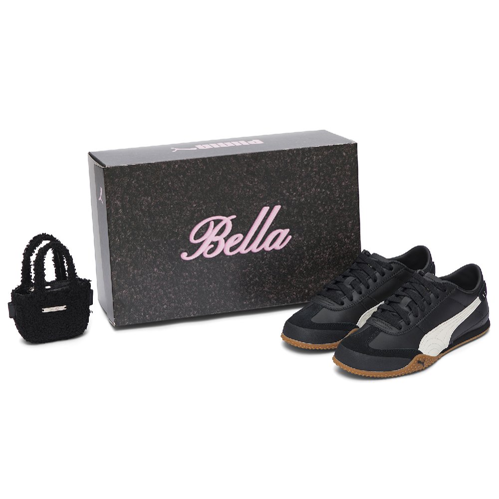 PUMA Bella UT Low Top Casual Shoes Unisex Black White