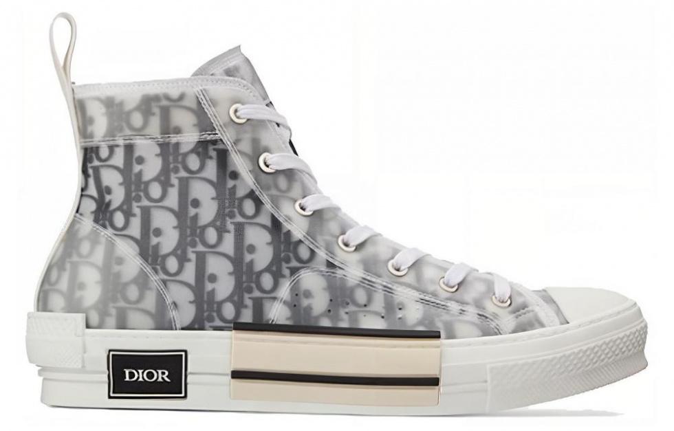 DIOR B23 High Top Logo Oblique купить в интернет-магазине Yoocart с быстрой доставкой по России.