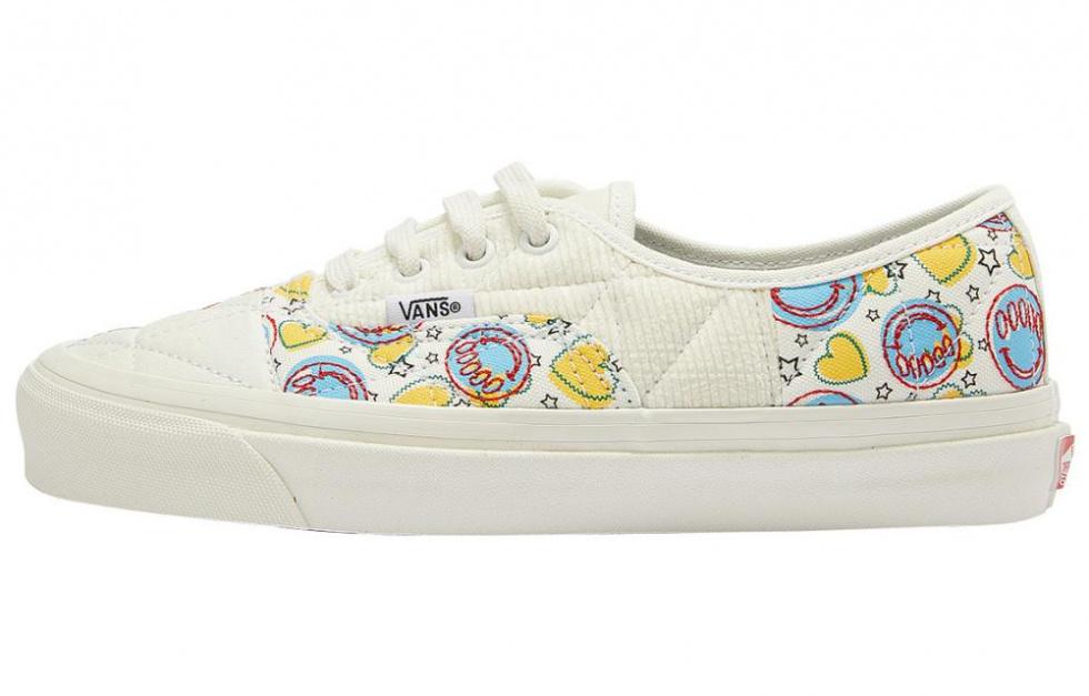 Authentic Vans 44 Dx 'Positivity Patchwork Blanc De Blanc'