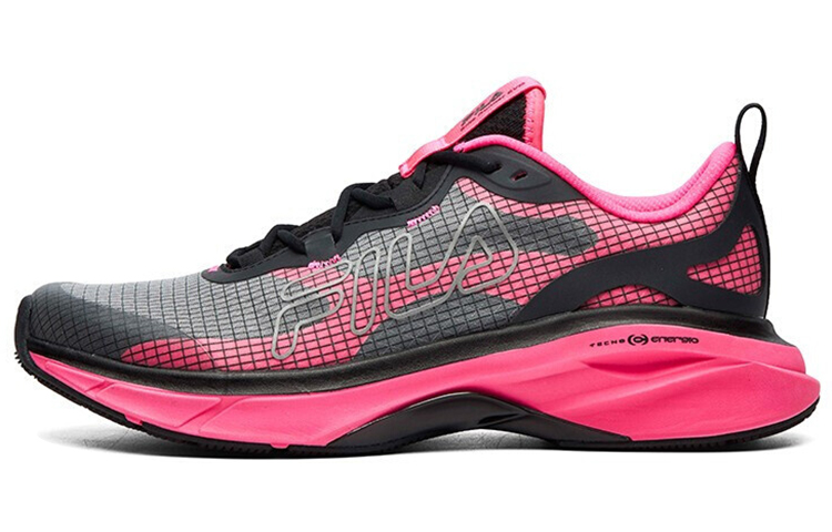 FILA Athletics Low Top Black/Pink Women's