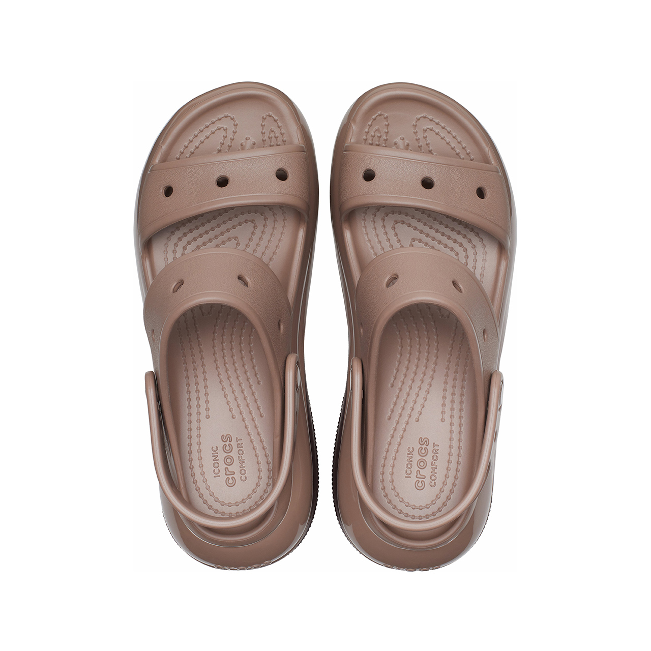 Crocs Beach Sandals Women's Latte купить в интернет-магазине Yoocart с быстрой доставкой по России.