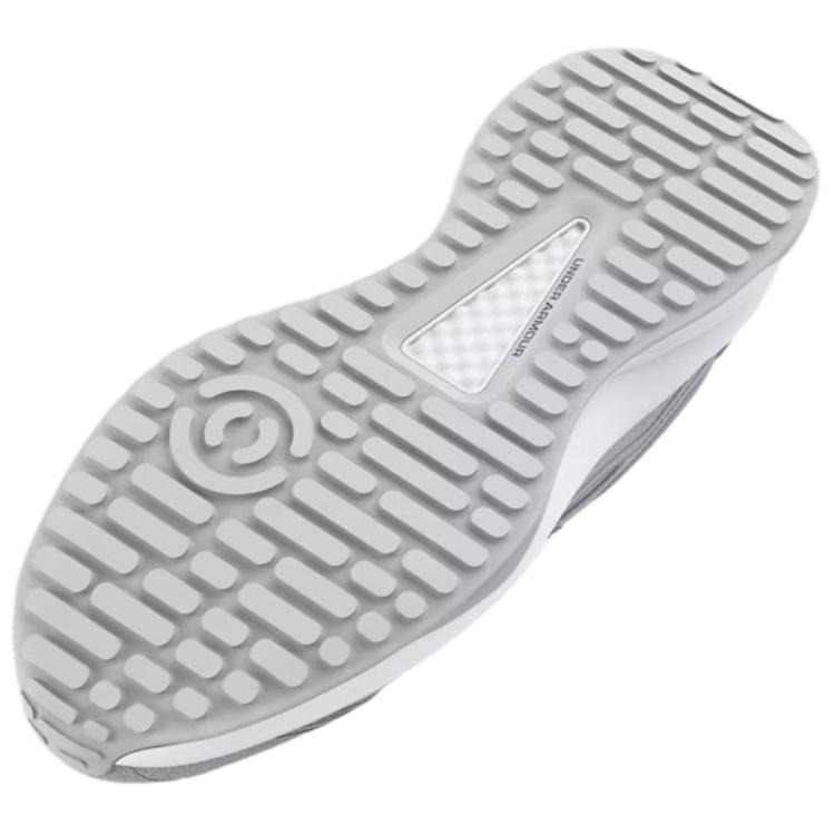 Under Armour Edge Anti-Slip Wear-Resistant Low-Top Training Shoes Men's Gray White