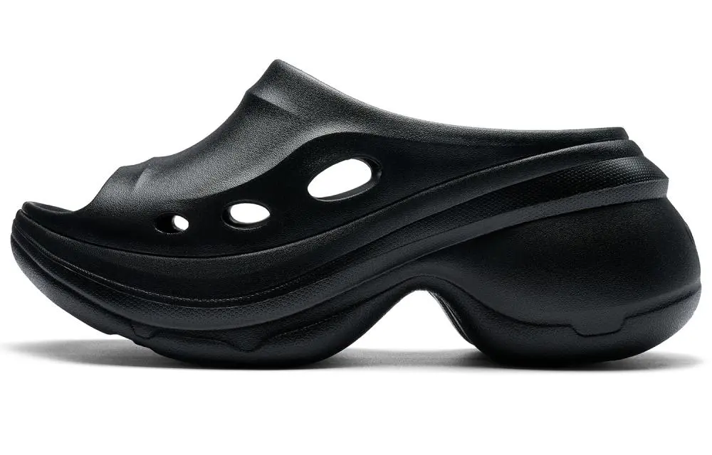 Kappa Slip Resistant, Odor Resistant, Quick Dry Slide Slippers Women's Black