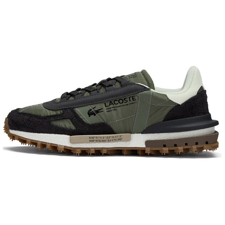 LACOSTE Wear-Resistant Low-Top Casual Shoes Men's Green