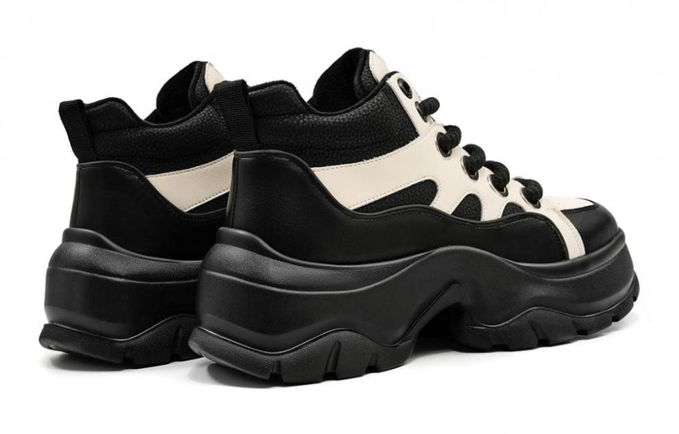EBLAN Low-Top Chunky Sneakers Women's Black купить в интернет-магазине Yoocart с быстрой доставкой по России.