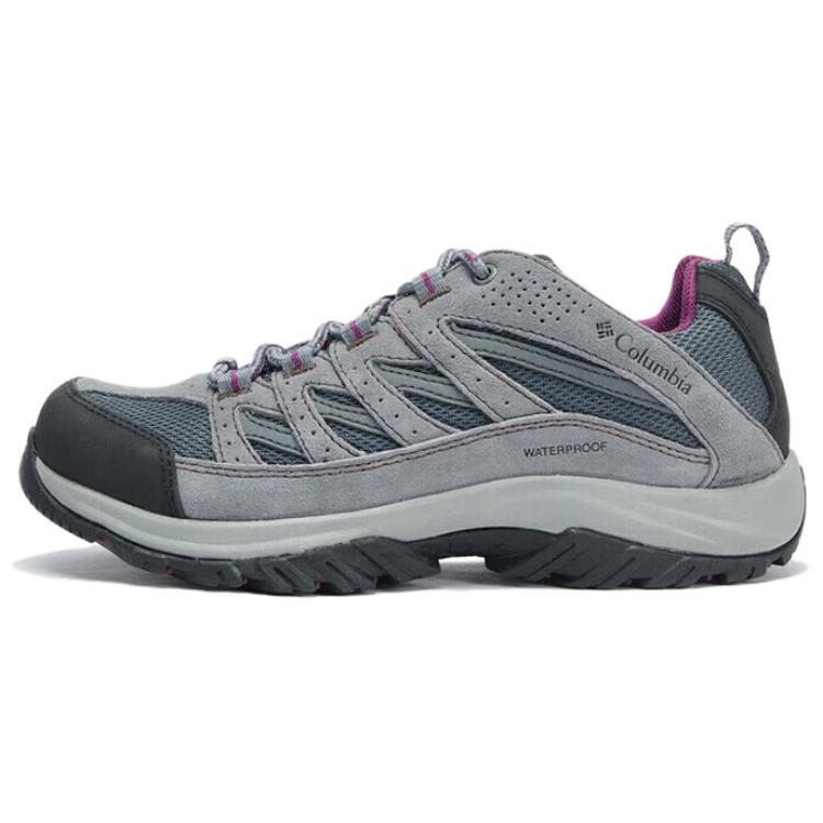 Columbia Crestwood Waterproof And Breathable Low-Top Trekking Shoes Women's Gray