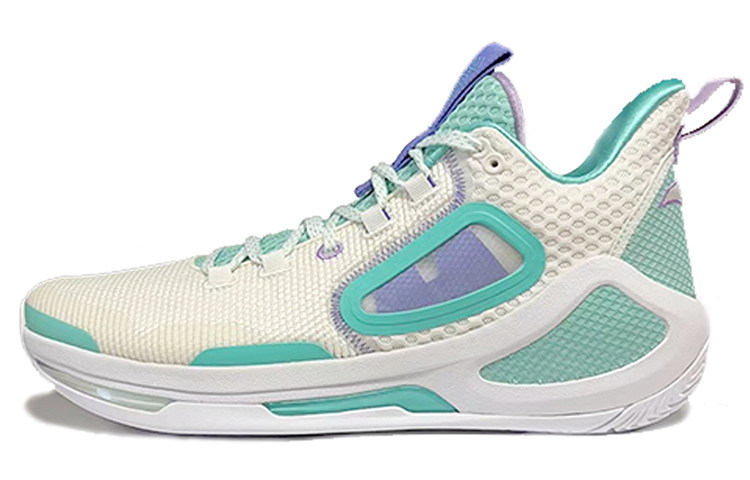 Anta Cushioning, Slip Resistant, Abrasion Resistant, Coverage, Support Low Top Basketball Shoes Men's