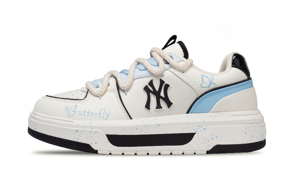 MLB Chunky Liner Low Top Skateboard Shoes Men's Beige