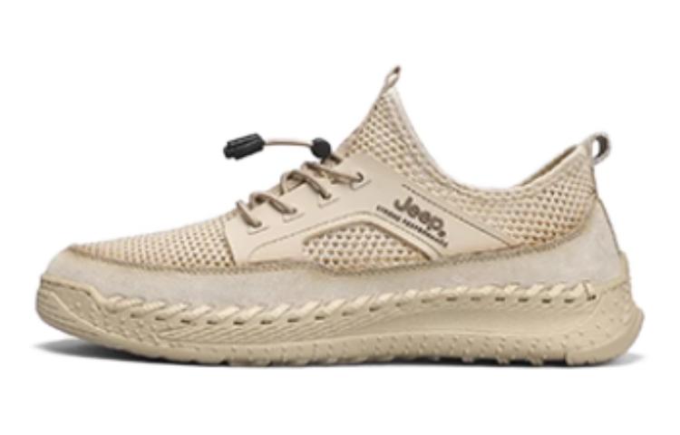 Jeep Low Top Casual Shoes Men's Umber