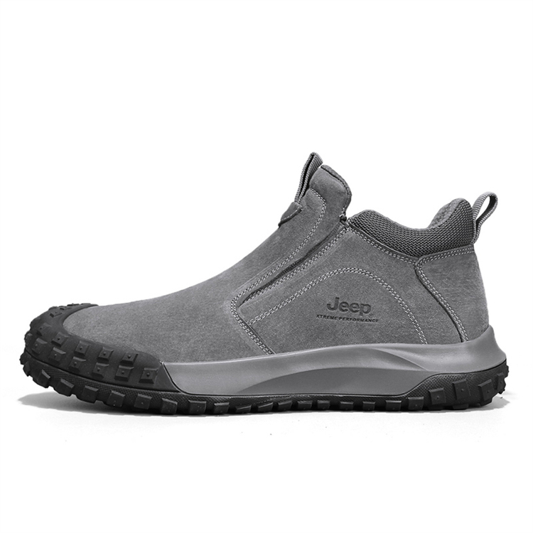 Jeep Low Top Outdoor Shoes Men's Gray