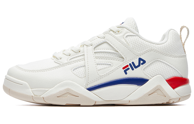 FILA Cage Knit Low White/Blue/Red Women's