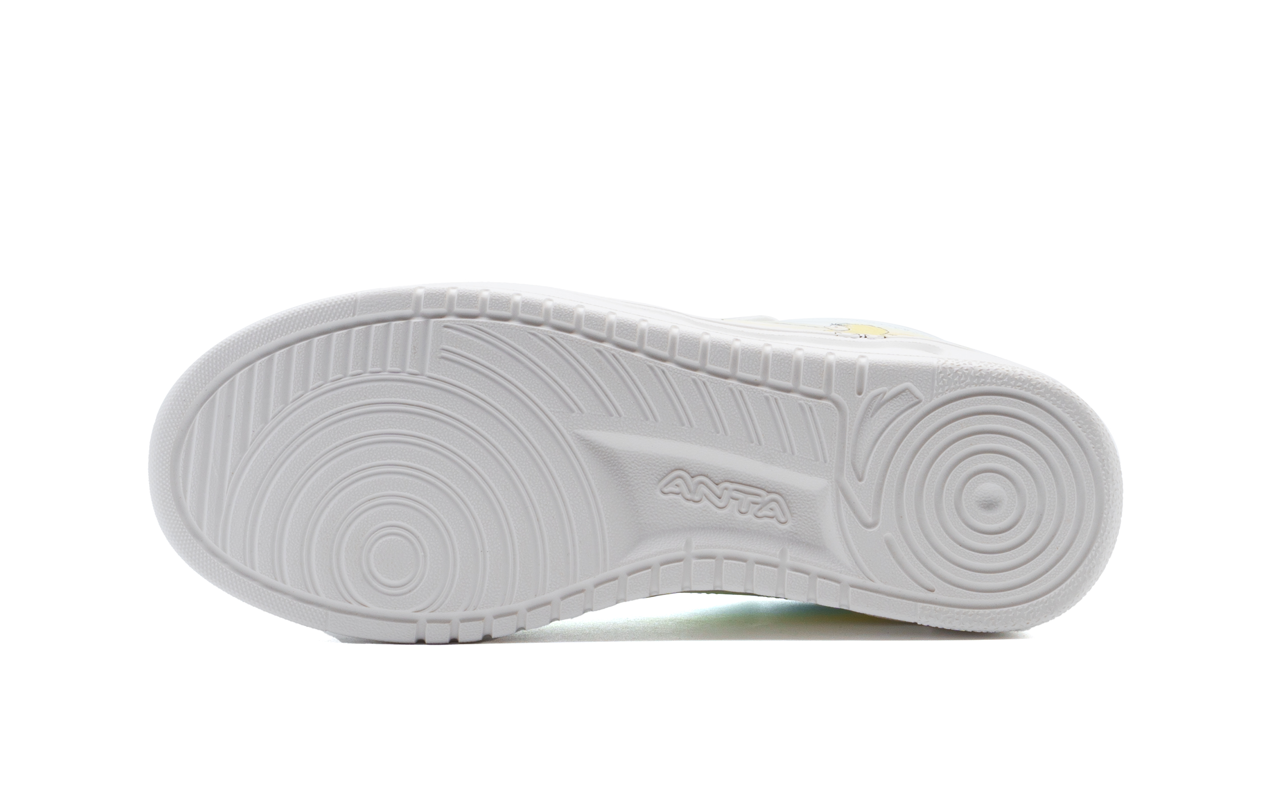 Anta Relaxed Cushioning Impact Resistance Low Top Skateboard Shoes Unisex White Blue Yellow купить в интернет-магазине Yoocart с быстрой доставкой по России.