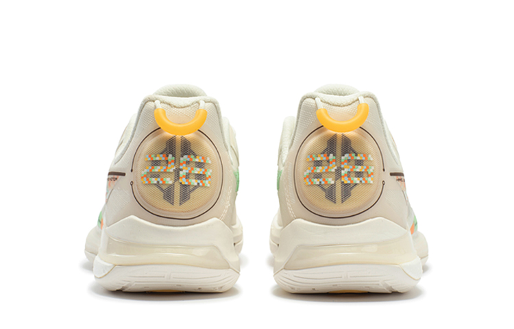 361° DVD2 Basketball Shoes Men's Low top White Yellow