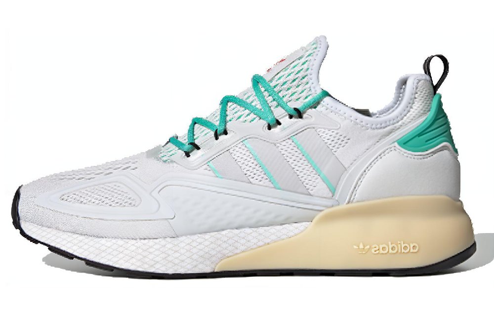 Adidas Originals Zx 2K Boost Grey One Hi Res Green