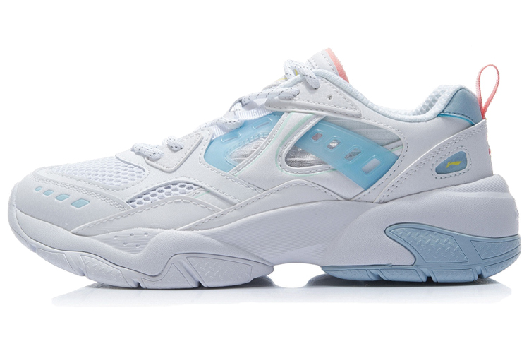 LINING Running Shoes Women's Low-Top White/Light Blue