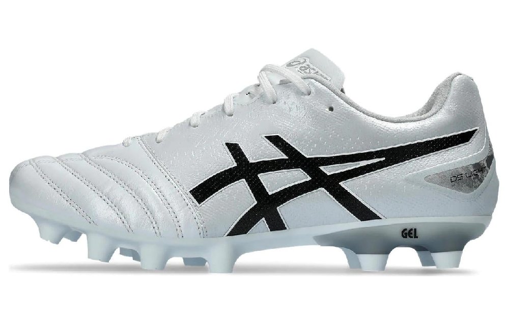 Asics DS LIGHT Series Футбольные бутсы Низкие Серебристо-черные Унисекс
