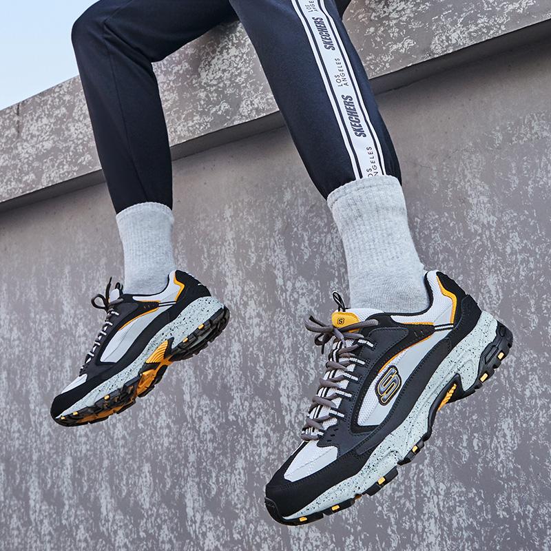 Skechers Stamina Low Running Shoes Black купить в интернет-магазине Yoocart с быстрой доставкой по России.