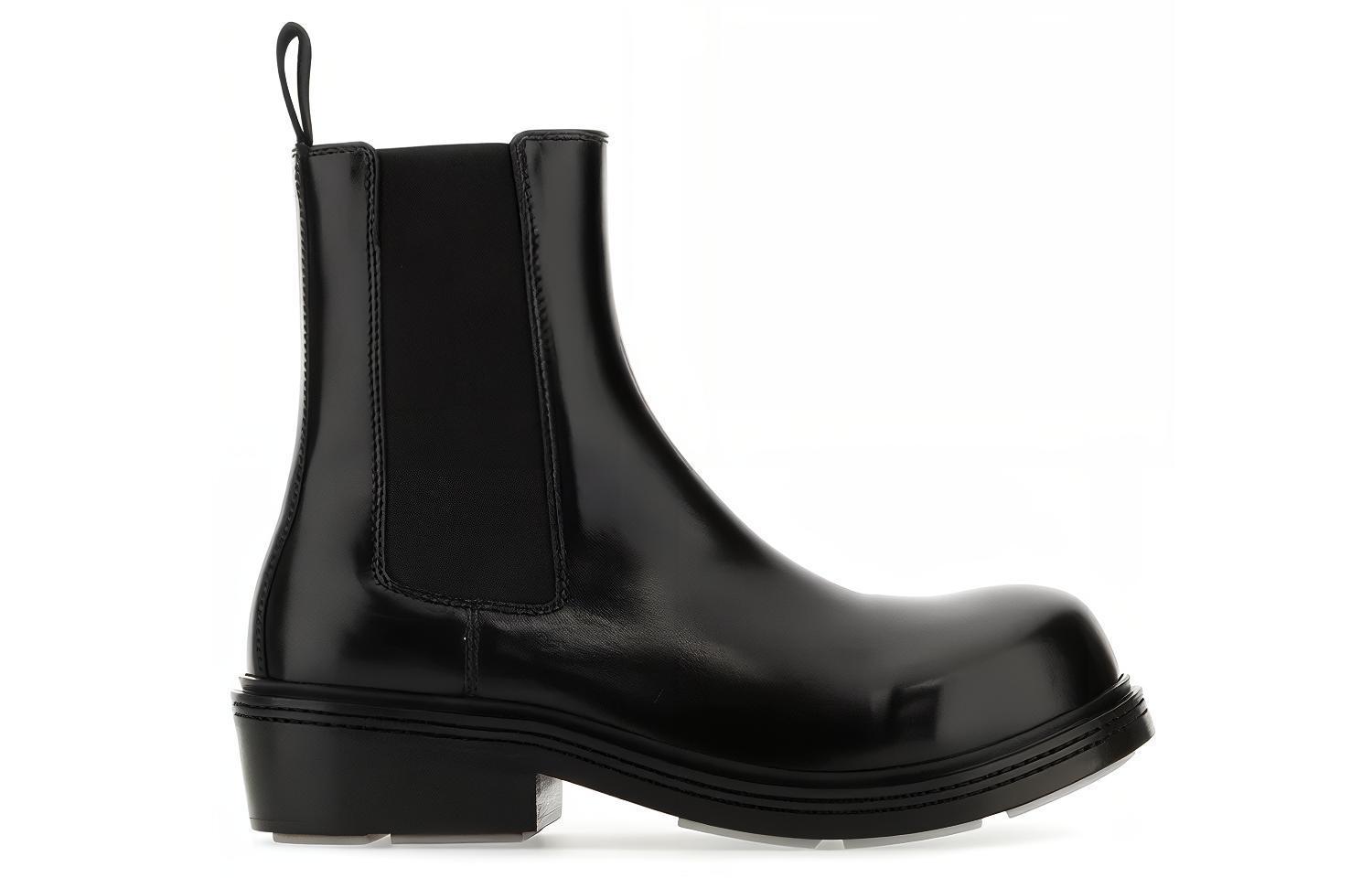 Bottega Veneta Block Heel Ankle Boots