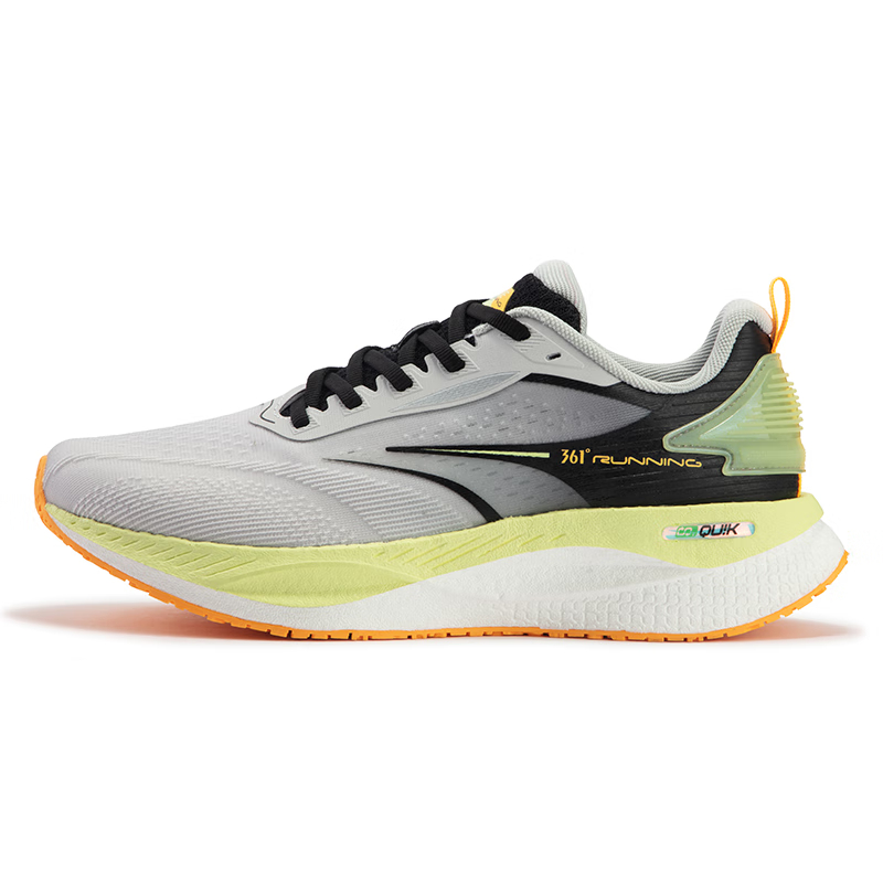 361° Speed Boost CQT Durable Breathable Low-Top Casual Running Shoes Men's Gray Green
