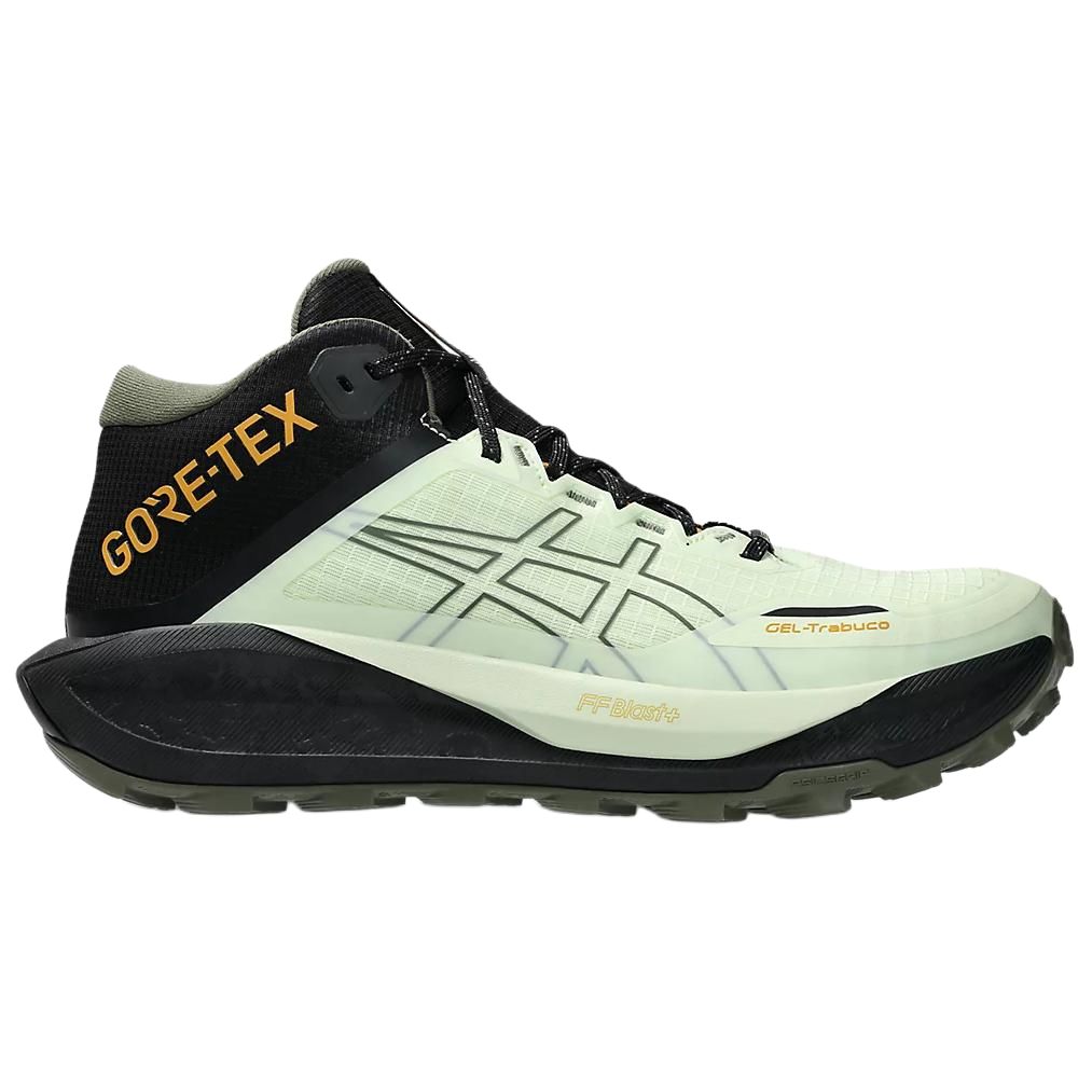 ASICS GEL TRABUCO MT Cushioning Reflective Running Shoes Men's Green Black