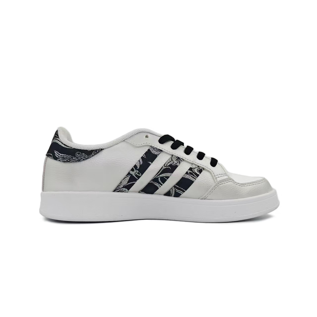 Adidas Neo Breaknet Skateboard Shoes Men's Low top Silver/White/Black