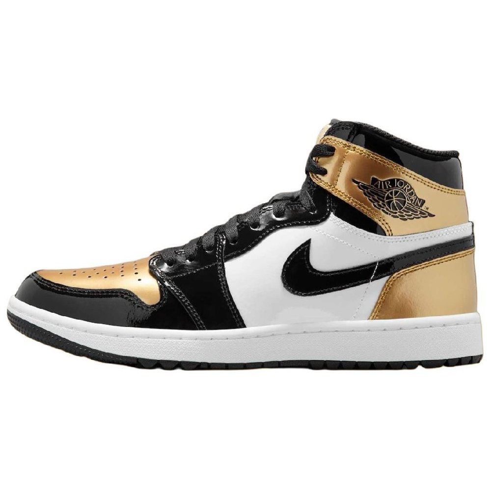 Air JORDAN 1 High Golf "Gold Toe"