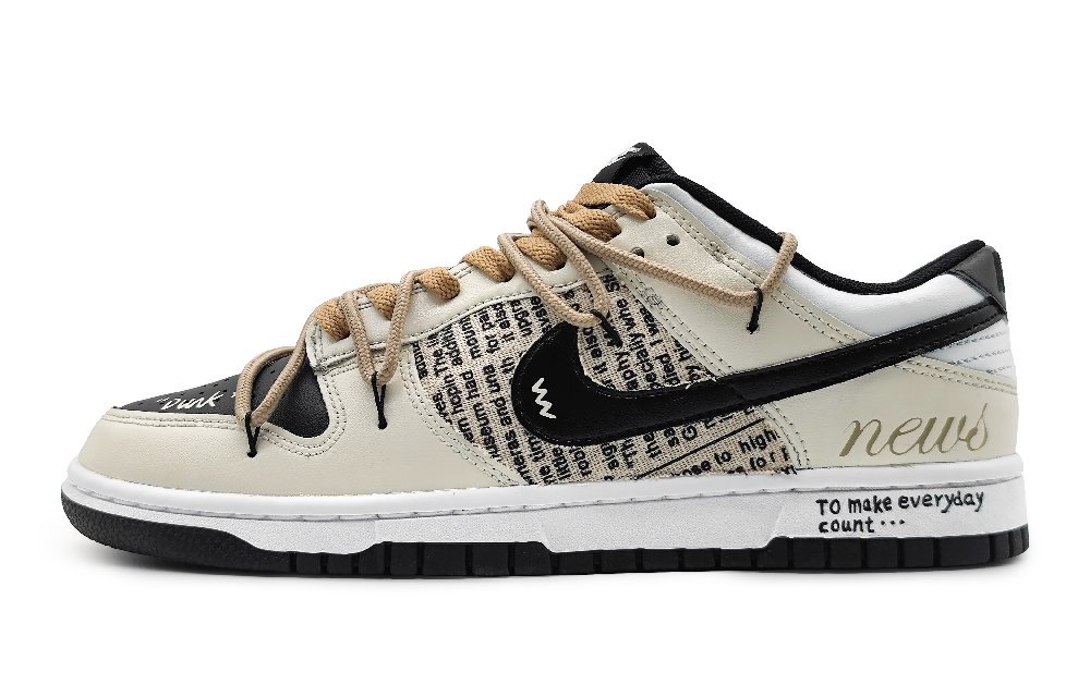 Nike Dunk Low Low-Top Skateboard Shoes GS Beige
