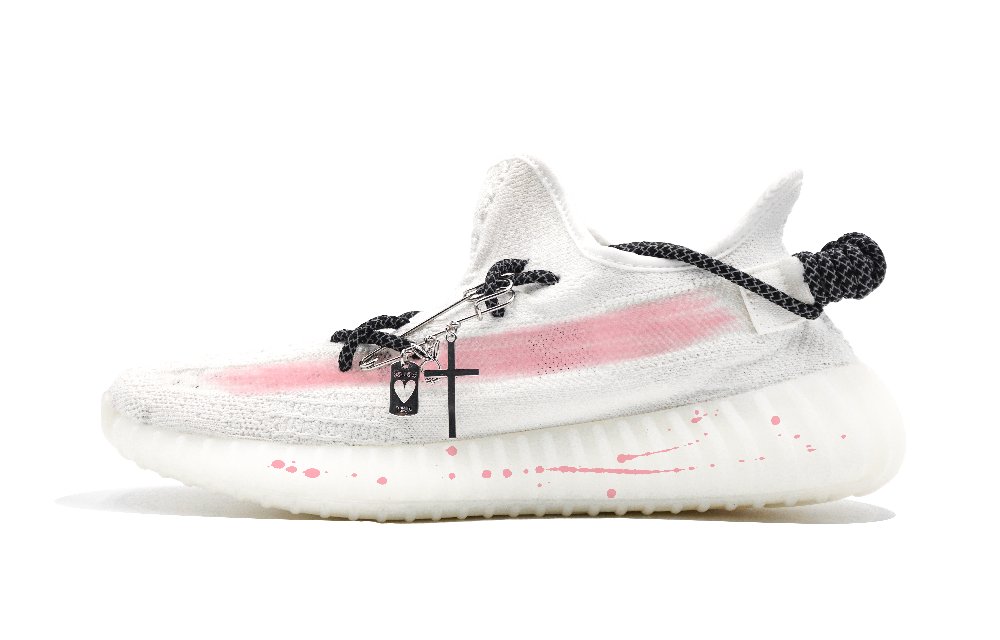 Adidas Originals Yeezy Boost 350 V2 Low Top Casual Shoes Unisex White