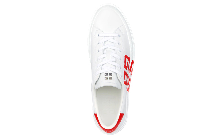 GIVENCHY City Sport Stylish Skateboarding Shoes Men's White Red