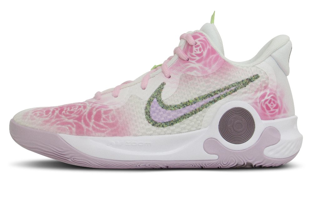 Nike KD Trey 5 IX Mid top Vintage Basketball Shoes Men's Pink White