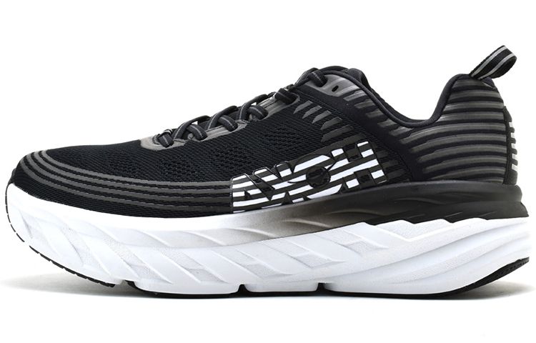 HOKA ONE ONE Bondi 6 Black White