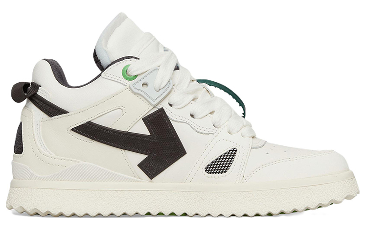 OFF-WHITE Sponge Mid Top White Black