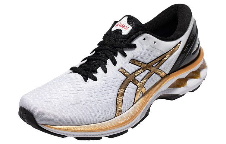 Asics GEL Kayano 27 'White Golden Red'