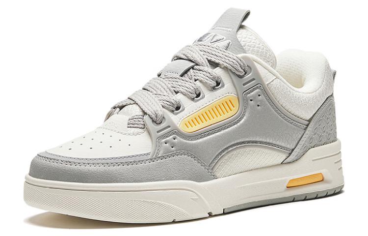 Anta AOJIE Low-Top Skateboard Shoes Women's Gray White купить в интернет-магазине Yoocart с быстрой доставкой по России.