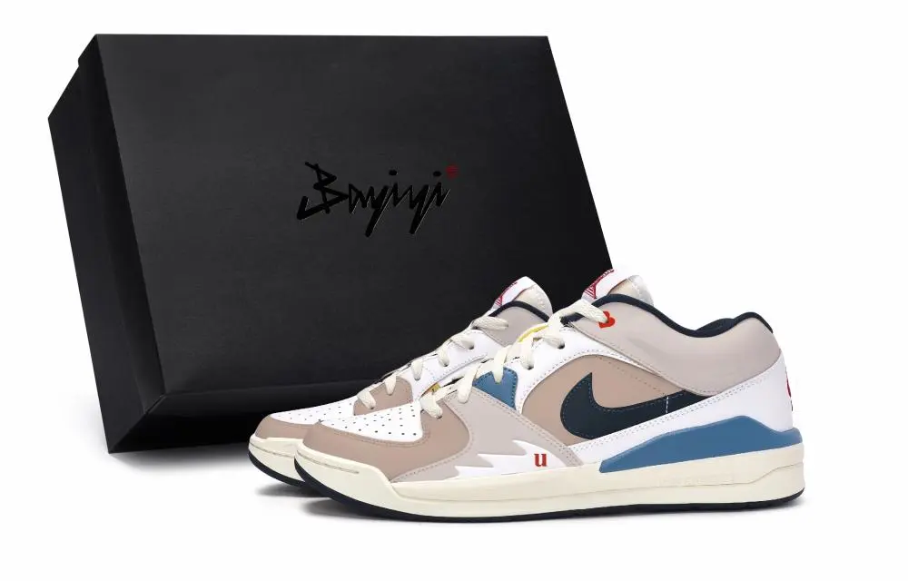 Jordan Stadium 90 Casual Shoes Unisex Low top Blue/Flesh Pink