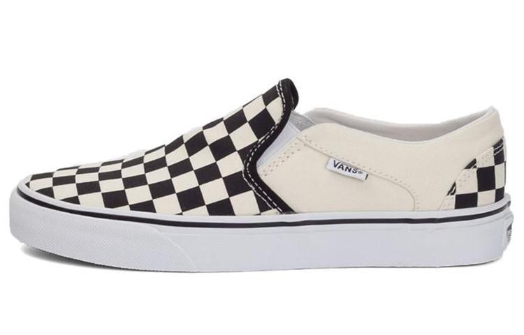 Vans Asher Checkerboard Black White Women's