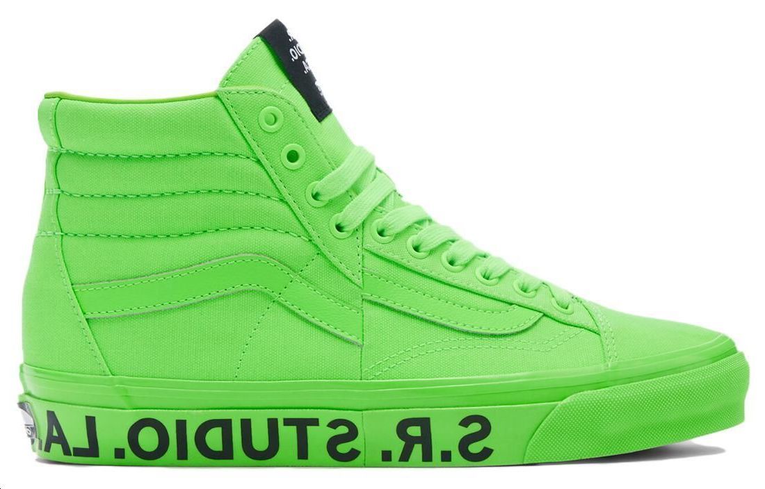 Vans Otw Sk8 Hi Clash The Wall SR. Studio LA. Ca Green Gecko купить в интернет-магазине Yoocart с быстрой доставкой по России.