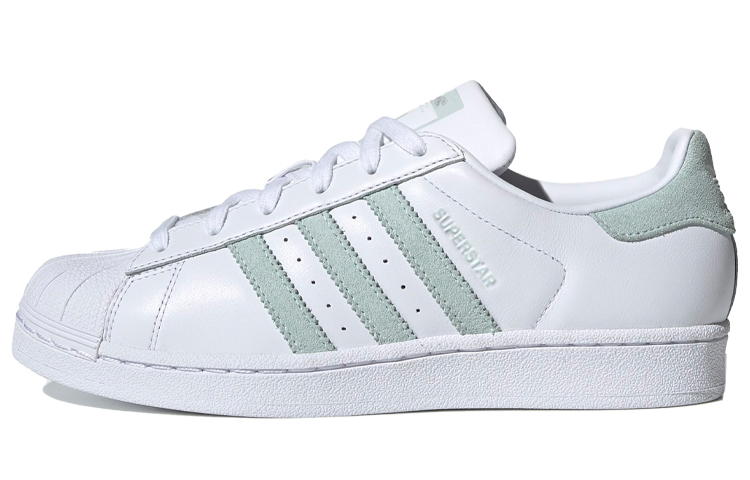 Superstar Women's Adidas Originals 'White Vapour Green' Women's