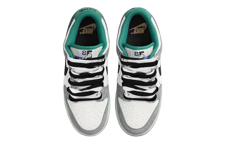 Nike Dunk Low Low-Top Skateboard Shoes Women's Gray White