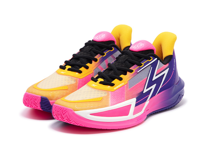 361° Big3 4.0 QUICK Basketball Shoes Men Low Top Vintage Yellow/361 Degrees White
