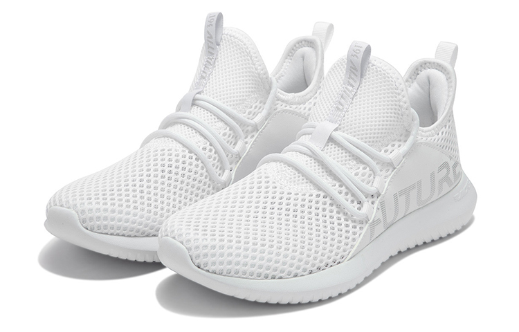 361° Cushioned Wear-Resistant Breathable Low-Top Running Shoes Women's Silver White