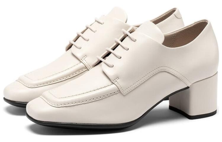 Ecco Chunky Heel High Heels 5cm Women's Beige купить в интернет-магазине Yoocart с быстрой доставкой по России.