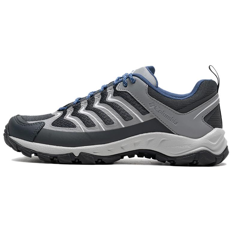 Columbia Abrasion Resistant Breathable Low Top Hiking Shoes Women's Black Gray