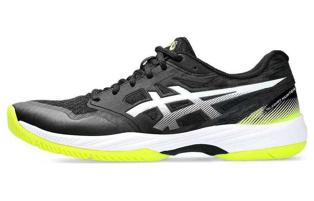 Asics Гель Court HUNTER 3 Обувь для бадминтона Низкие Черно-желтые Мужские