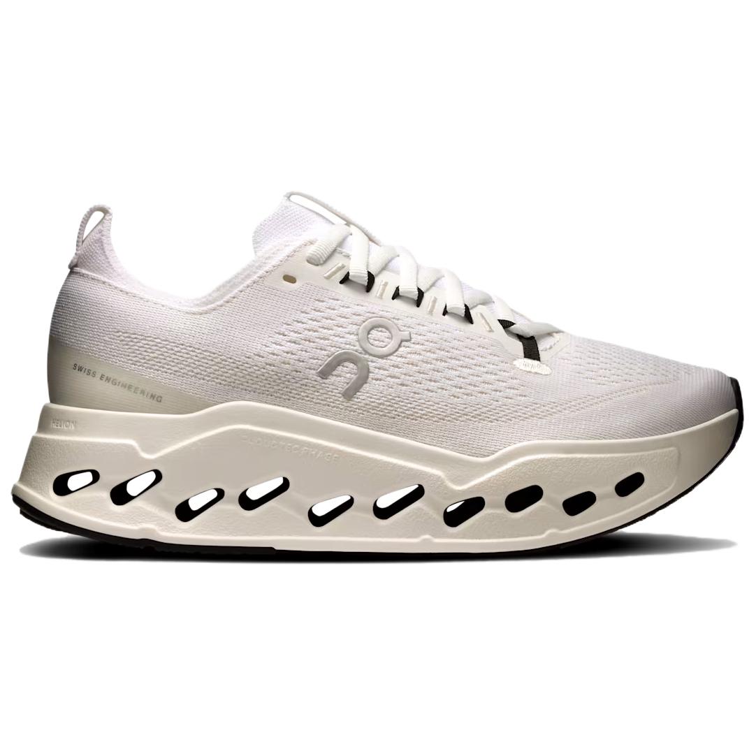 On Cloudsurfer Ma Breathable Support Running Shoes Women's White